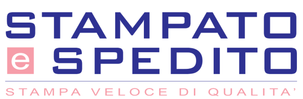 Logo Stampato e Spedito 2 Righe (Rev 1) STAMPATO E SPEDITO